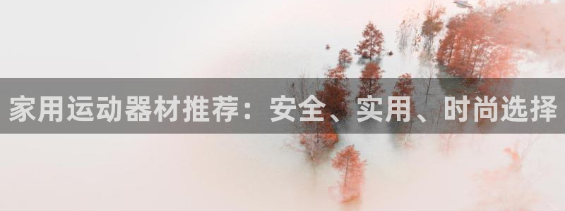 fb体育平台是正规平台吗安全吗:家用运动器材推荐:安全、实用